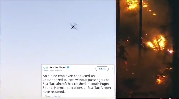 Mekanik Bajak Pesawat Komersial Horizon Air di Seattle Airport